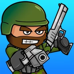 تنزيل لعبة ميني ميليشيا Mini Militia مهكرة Apk للاندرويد اخر اصدار 2025 مجانا