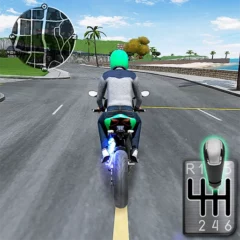 تحميل لعبة Moto Traffic Race 2 مهكرة Apk للاندرويد اخر اصدار 2025 مجانا