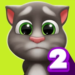 تنزيل لعبة صديقي توم المتكلم My Talking Tom 2 مهكرة Apk للاندرويد اخر اصدار 2025 مجانا