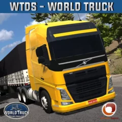 تحميل لعبة World Truck Driving Simulator مهكرة Apk للاندرويد اخر اصدار 2025 مجانا