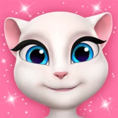 تنزيل لعبة صديقتي أنجيلا My Talking Angela مهكرة Apk للاندرويد اخر اصدار 2025 مجاناً